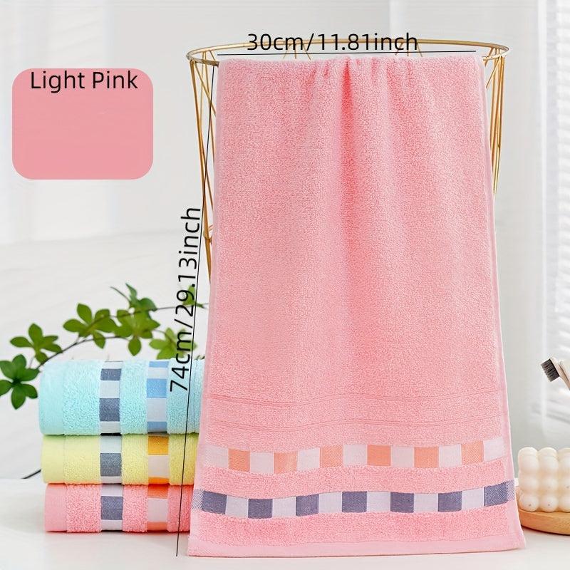 Soft Cotton Hand Towel Quick Drying Absorbent 30x73cm