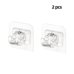 Adjustable Adhesive Curtain Rod Bracket for Shower Curtains