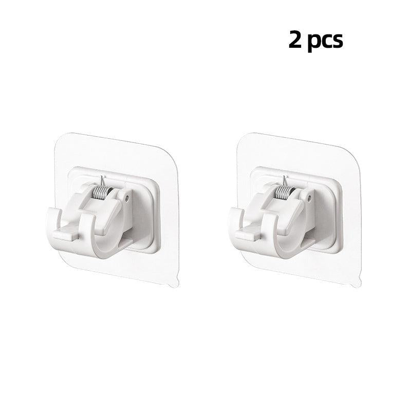 Adjustable Adhesive Curtain Rod Bracket for Shower Curtains