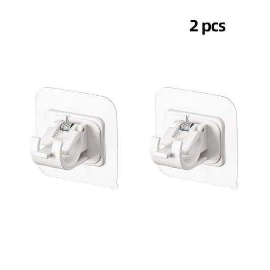 Adjustable Adhesive Curtain Rod Bracket for Shower Curtains