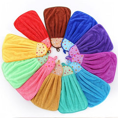 Coral Fleece Hanging Towel Quick Drying Soft Absorbent Towel