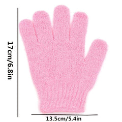 6pcs Exfoliating Bath Gloves Dead Skin Remover for Shower Use