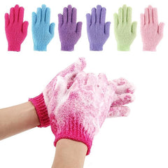 6pcs Exfoliating Bath Gloves Dead Skin Remover for Shower Use