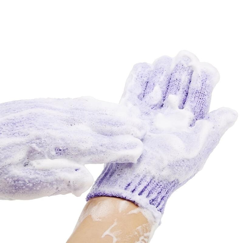 6pcs Exfoliating Bath Gloves Dead Skin Remover for Shower Use