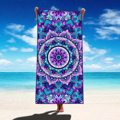 Microfiber Beach Towel Quick Drying Soft Absorbent Sandproof Lightweight