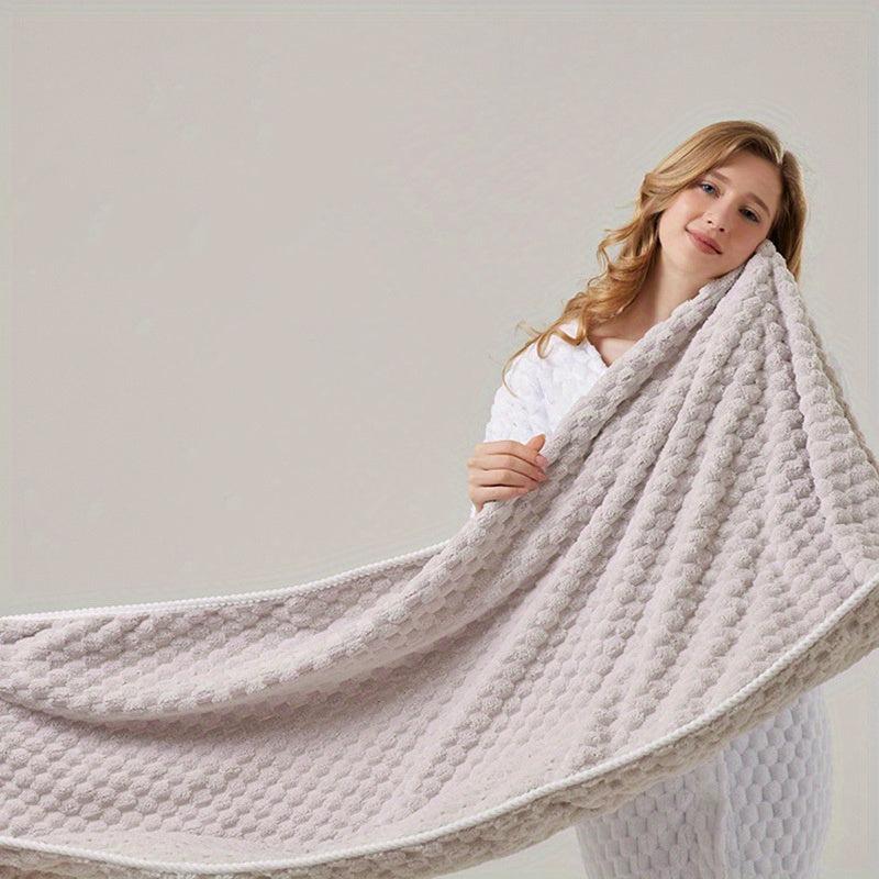 Large Microfiber Bath Towel for Adults Quick Dry Soft Bathroom Towel