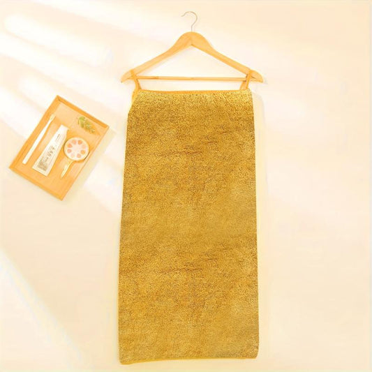 Women's Coral Velvet Suspender Bath Dress