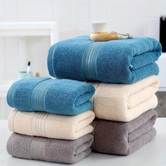 3pc Cotton Towel Set Bath & Hand Towel 450gsm Plush Spa Bathroom Towel