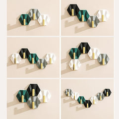 4pcs Bathroom Towel Hook Strong Adhesive Clothes Hanger Bedroom Wardrobe Hook