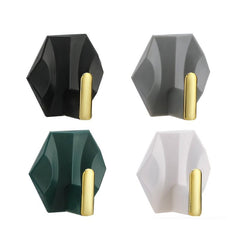 4pcs Bathroom Towel Hook Strong Adhesive Clothes Hanger Bedroom Wardrobe Hook
