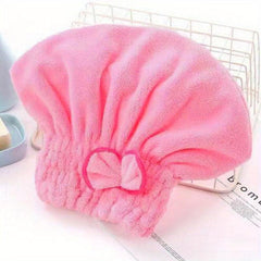 Elastic Strap Hair Drying Cap, Quick Drying Turbans For Wet Hair