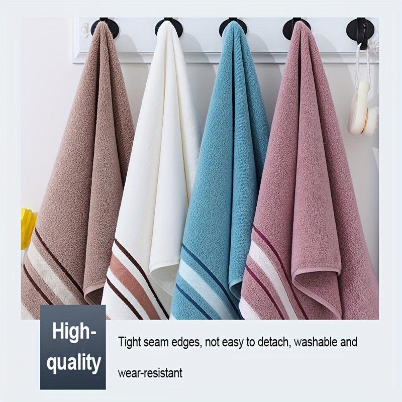 2pcs High Bathroom Towel Set Absorbent Quick Drying Soft Towel