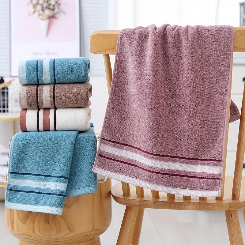 2pcs High Bathroom Towel Set Absorbent Quick Drying Soft Towel