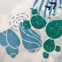 Printed Shower Curtain Waterproof with 12 Hooks Bathroom Decor