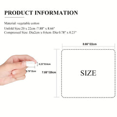 20pcs Disposable Compression Towel for Face Skin Care Make up