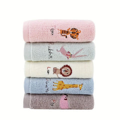 3pcs Cotton Square Towel For Face Washing And Hand Wipe