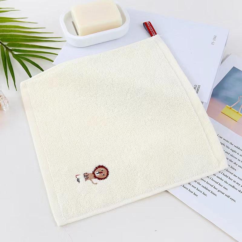 3pcs Cotton Square Towel For Face Washing And Hand Wipe