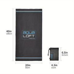 Quick Drying Sports Towel Absorbent Bath Towel for Camping Gym Beach