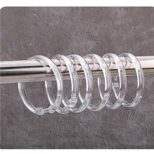 12pc Bead Gourd Design Shower Curtain Hooks