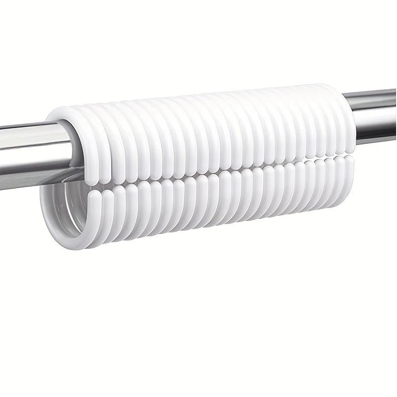 Plastic Shower Curtain Hook C-shaped Bathroom Accessories