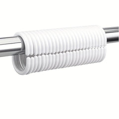 Plastic Shower Curtain Hooks Rings Set for Bathroom Shower Rod