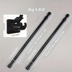 Anti-rust Curtain Hook Punching Wall-mounted Functional Hook