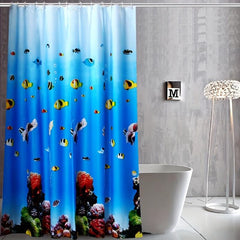 Underwater World Shower Curtain - Perfect Bathroom Decor