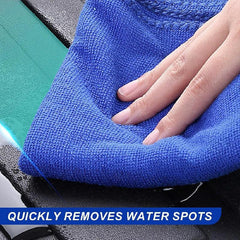 10pcs Soft Microfiber Towels Washcloths Highly Absorbent Cleaning Cloth