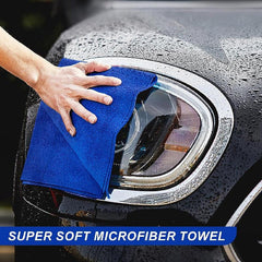 10pcs Soft Microfiber Towels Washcloths Highly Absorbent Cleaning Cloth