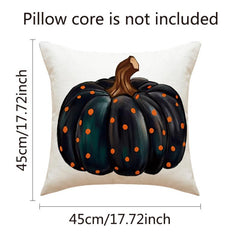 1pc Linen Throw Pillow Covers Printed Throw Pillowcase