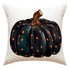 1pc Linen Throw Pillow Covers Printed Throw Pillowcase