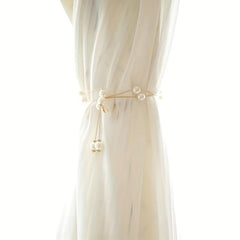 Faux Pearl Curtain Tieback for Home Hotel Dormitory