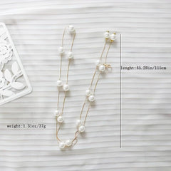 Faux Pearl Curtain Tieback for Home Hotel Dormitory