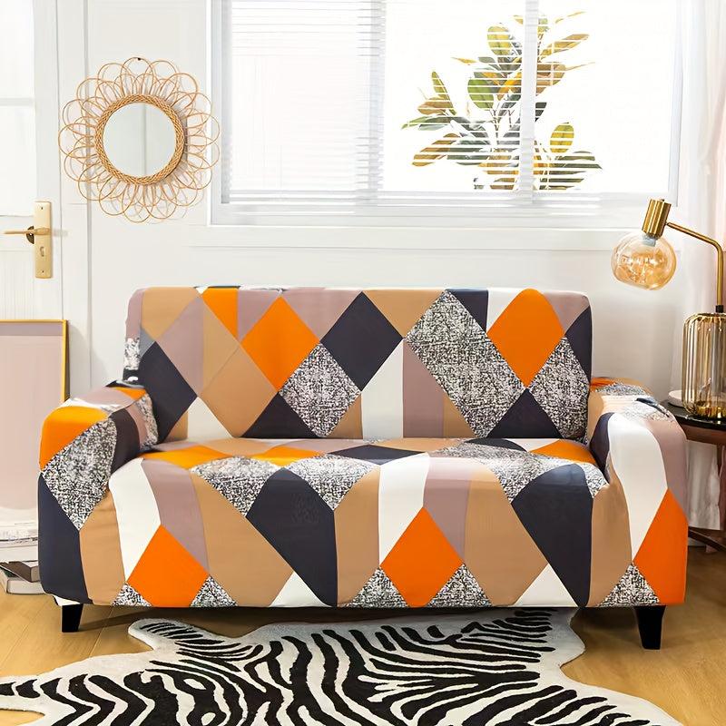 Elastic Sofa Slipcover Four Seasons Universal Printed Sofa Cover