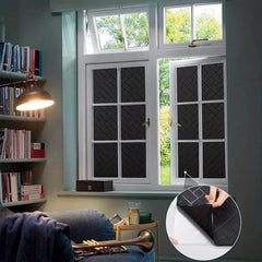 Static Cling Blackout Window Film UV Blocking Window Darkening Film
