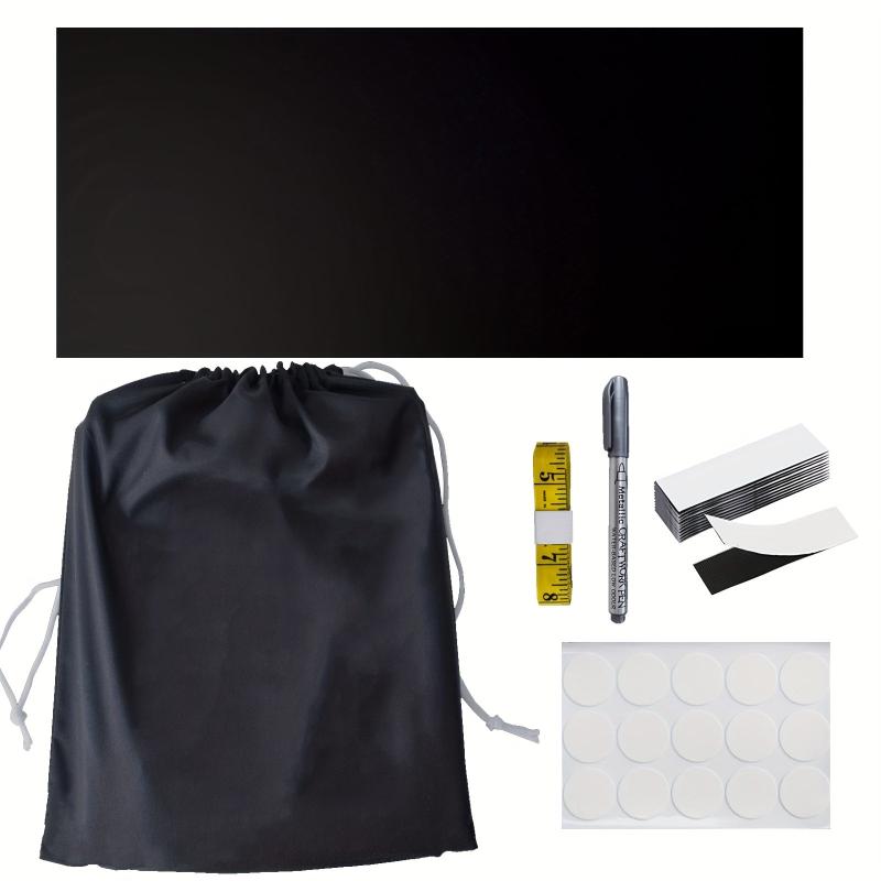1pc DIY Blackout Curtains Portable Window Curtain Shade Self adhesive