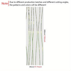 Frosted Stripes Pattern Window Film Privacy Glass Film Cling