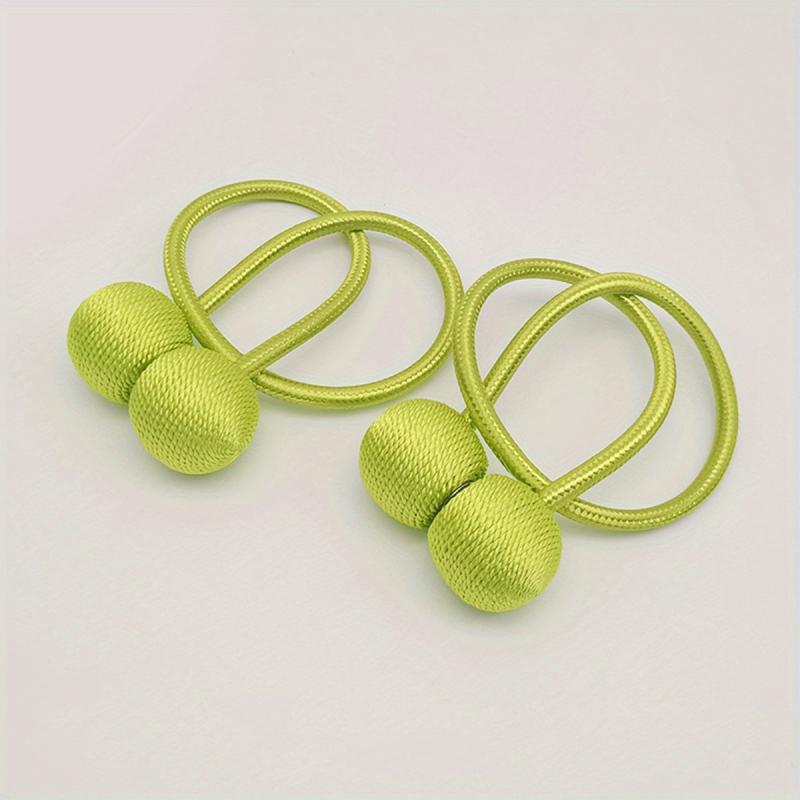 2pc Magnetic Decorative Binding Rope Magnetic Buckle Curtain Tieback