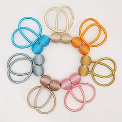 2pc Magnetic Decorative Binding Rope Magnetic Buckle Curtain Tieback