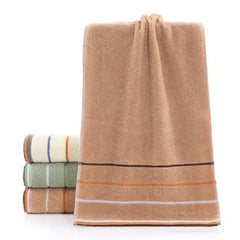 3pcs Cotton Striped Pattern Hand Towel Quick Dry Towel