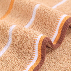 3pcs Cotton Striped Pattern Hand Towel Quick Dry Towel