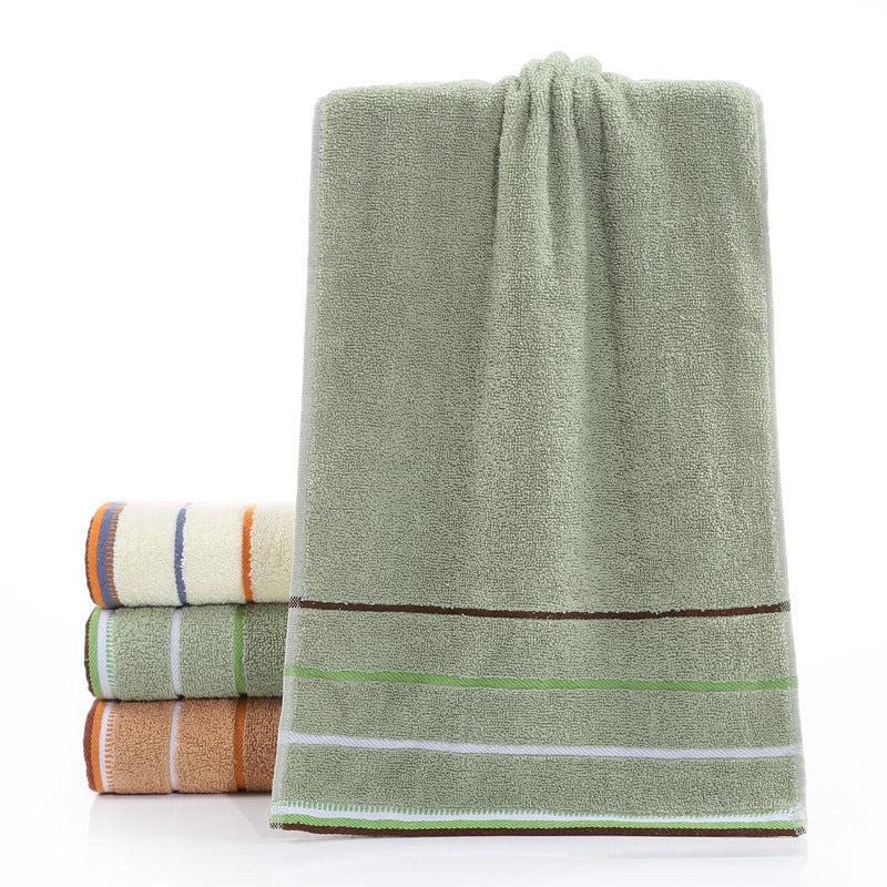 3pcs Cotton Striped Pattern Hand Towel Quick Dry Towel
