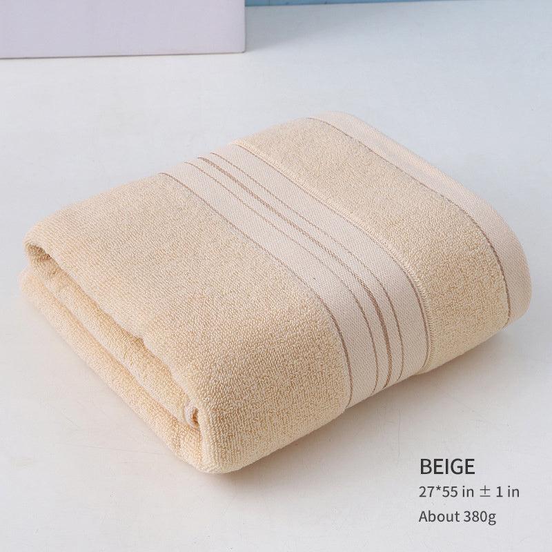 Soft Absorbent Cotton Bath Towel 27x55 Inches for Adults