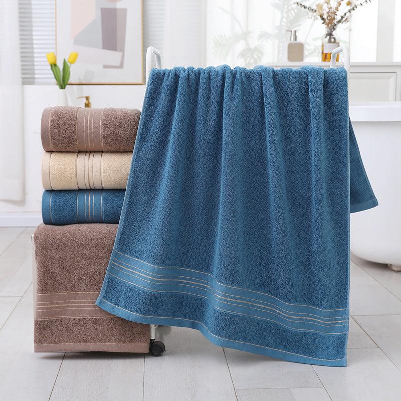 Soft Absorbent Cotton Bath Towel 27x55 Inches for Adults