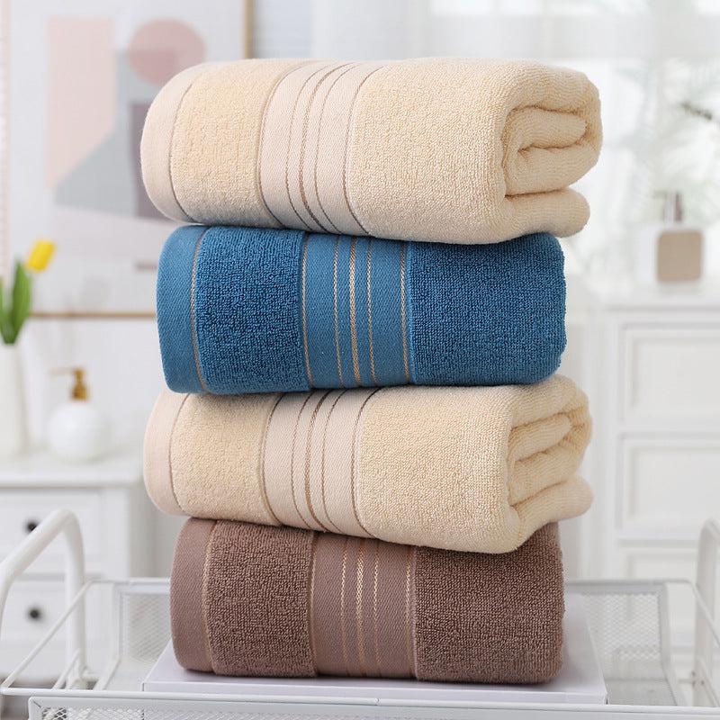 Soft Absorbent Cotton Bath Towel 27x55 Inches for Adults