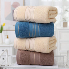 Soft Absorbent Cotton Bath Towel 27x55 Inches for Adults