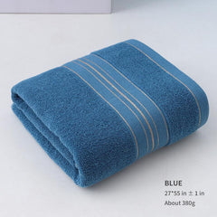 Soft Absorbent Cotton Bath Towel 27x55 Inches for Adults