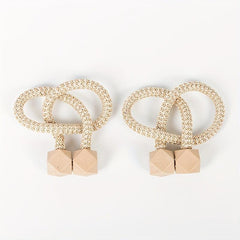 2pcs Magnetic Curtain Tieback Punch Convenient Drape Tieback