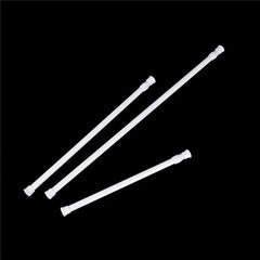 Adjustable Metal Curtain Rod for Bathroom and Shower