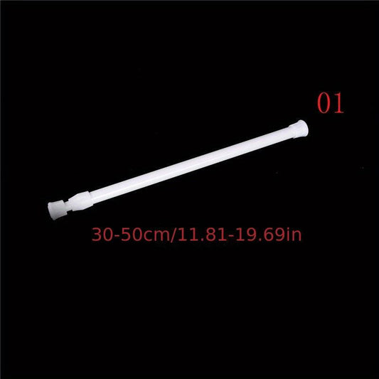 Adjustable Metal Curtain Rod for Bathroom and Shower